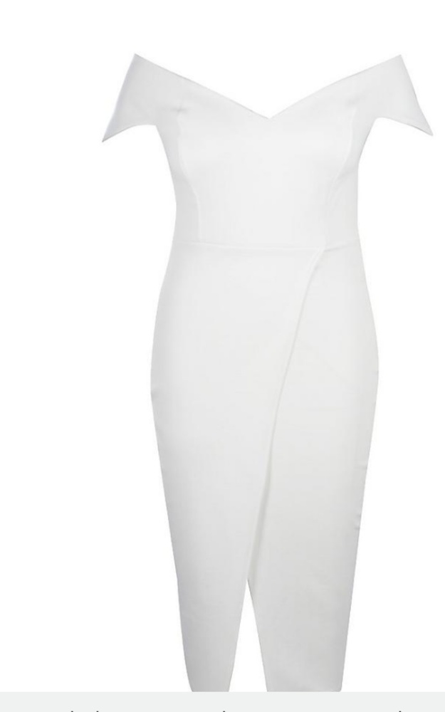 Plus off shoulder
